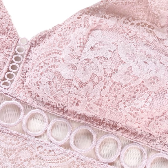 BUNDLE of Victoria’s Secret Bras Women’s Medium Dream Angels Bralette Pink Black - Picture 13 of 15